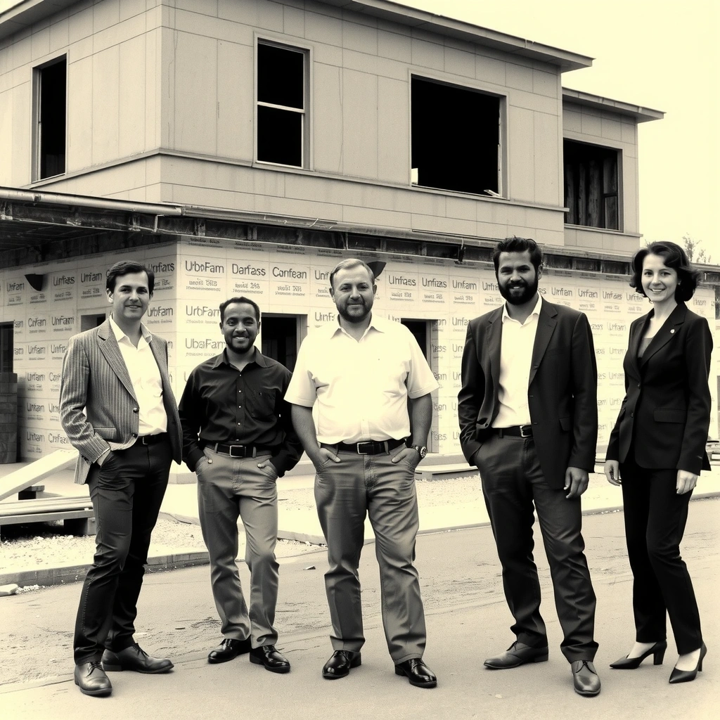 UrbanFrame Construction founding team in 2004