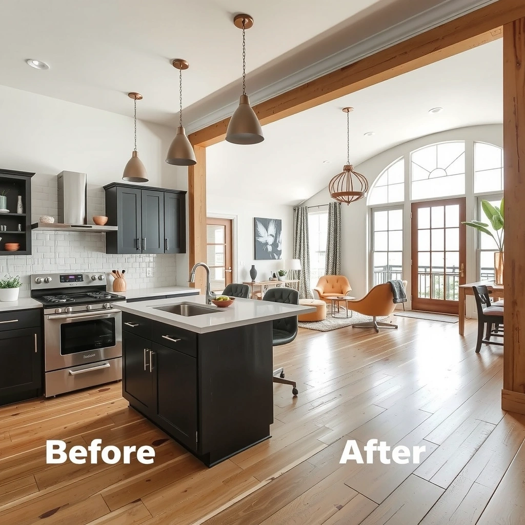 Home renovation and remodeling project